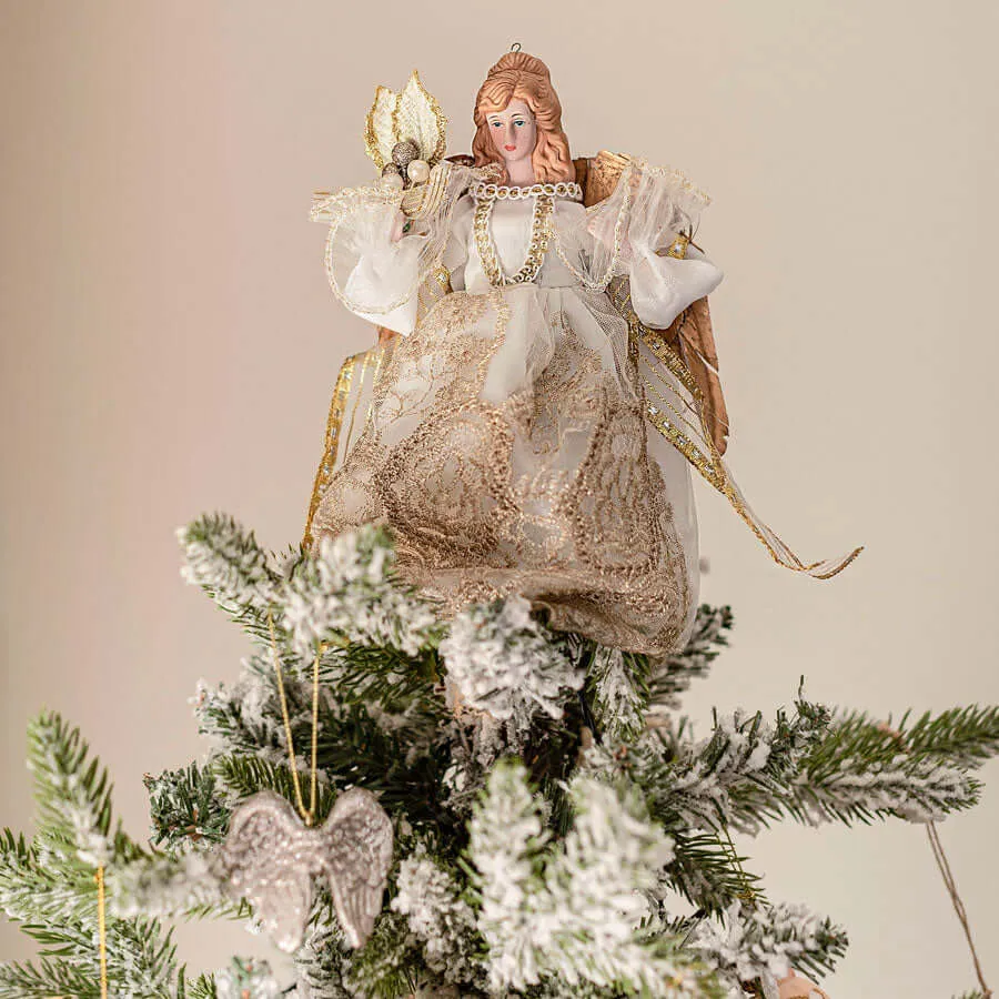 ANGEL TREE TOPPER - ANGEL ORNAMENT