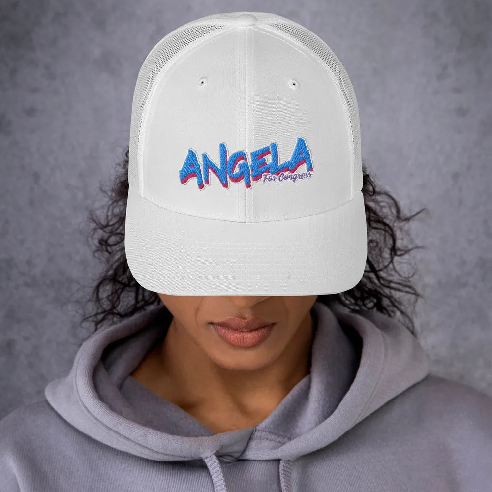 Angela For Congress Trucker Cap