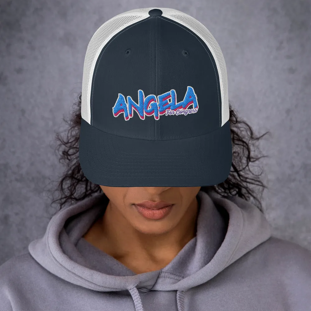 Angela For Congress Trucker Cap