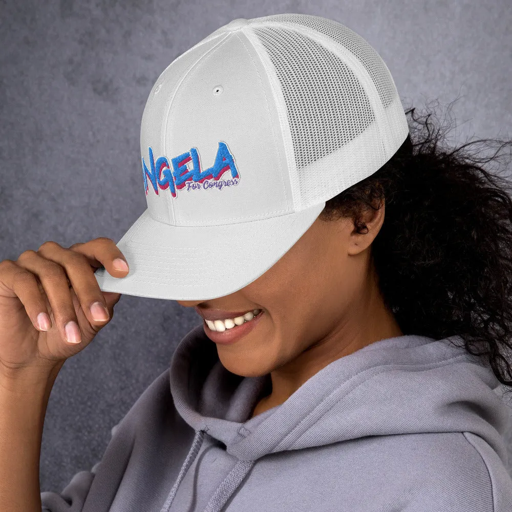 Angela For Congress Trucker Cap