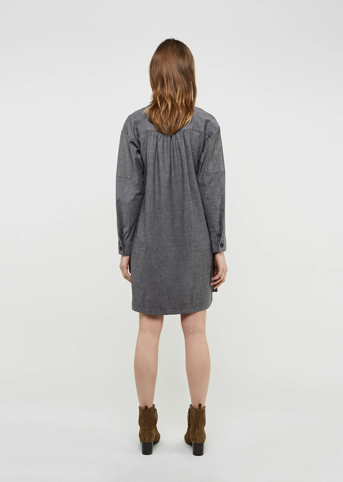 Anise Chambray Dress