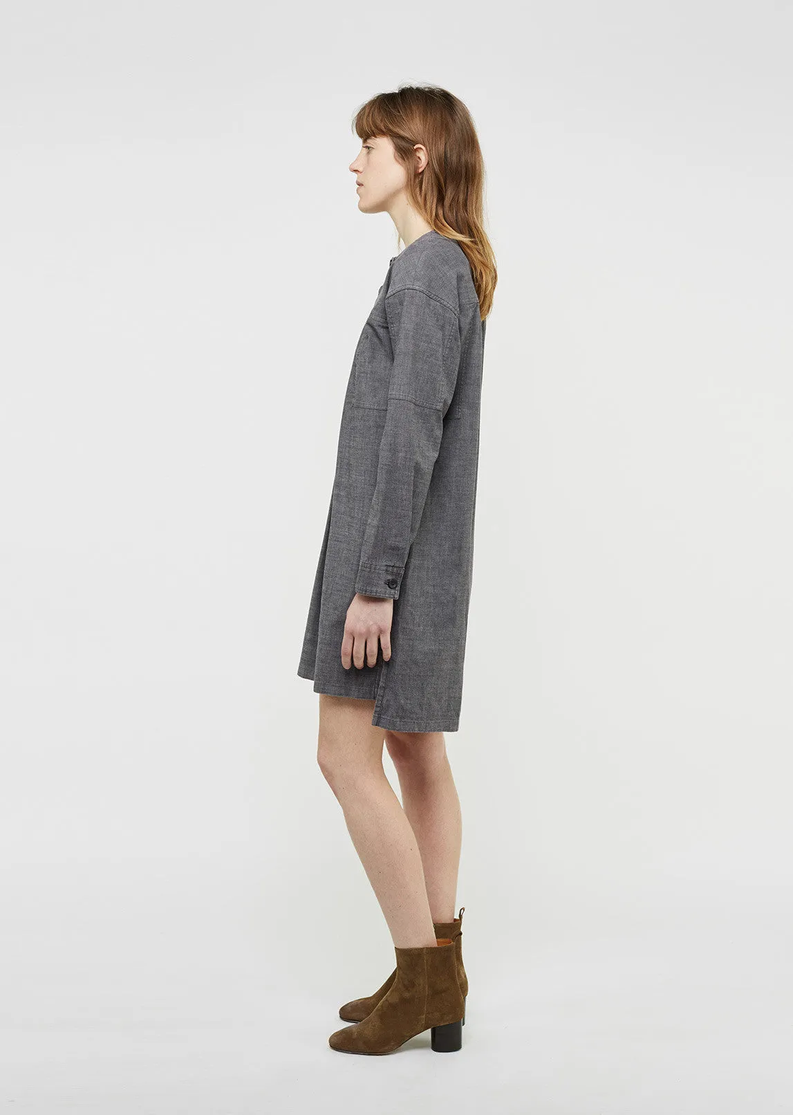 Anise Chambray Dress