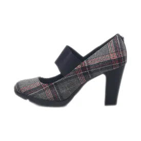 Anne Klein High-Heel Shoes Wool Grey Colour For Women