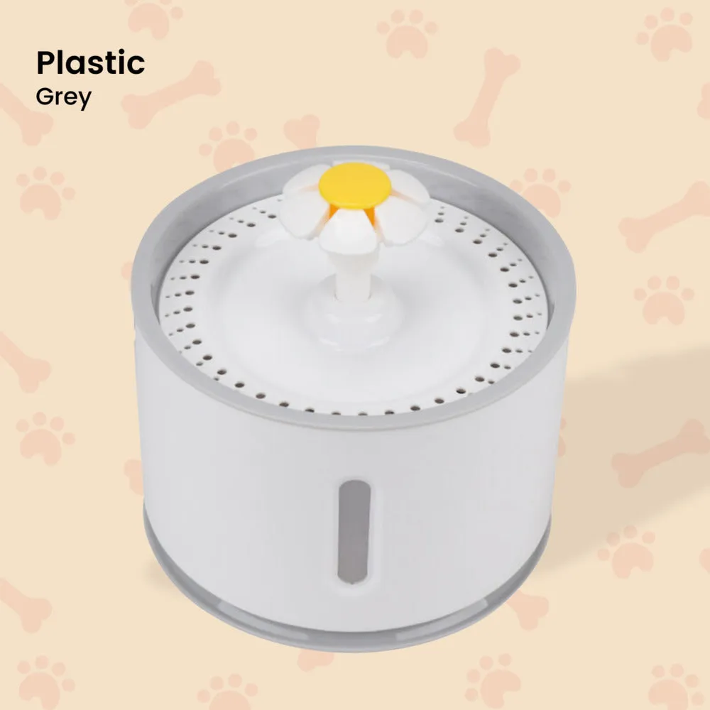 Antibacterial Pet Water Fountain, 2.4L, 3 Modes - Floofi