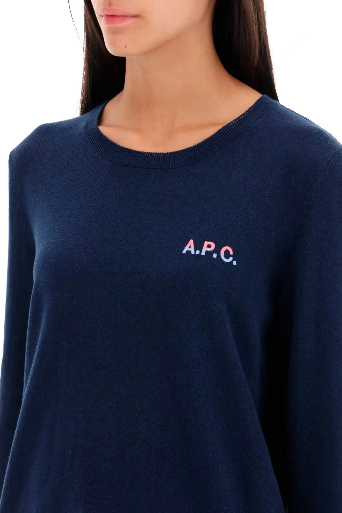 A.p.c. albane crew-neck cotton sweater