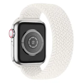 Apple Watch (45mm) elastic watch strap - Pearl White / Size: XL