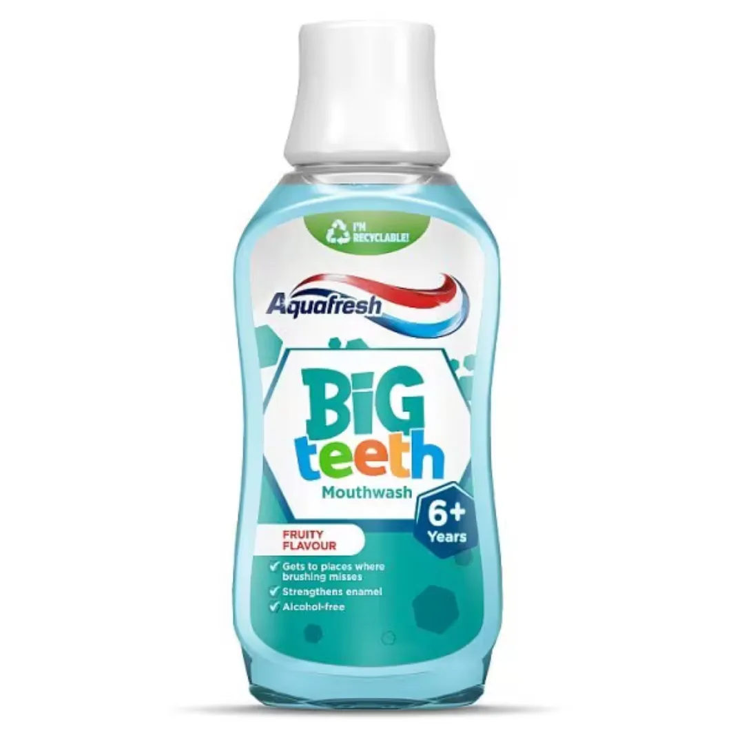 Aquafresh My Big Teeth Mouthwash Fresh Mint Flavour 6  Years 300ml (T)