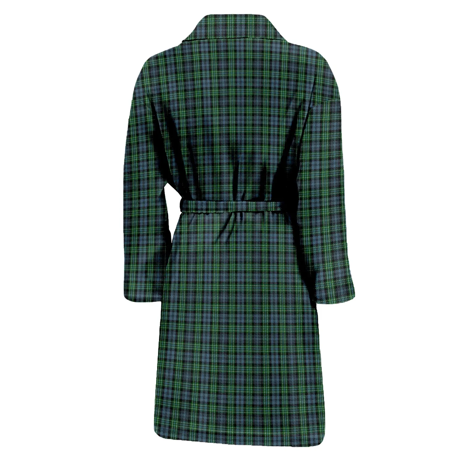 Arbuthnot Tartan Bathrobe with Family Crest