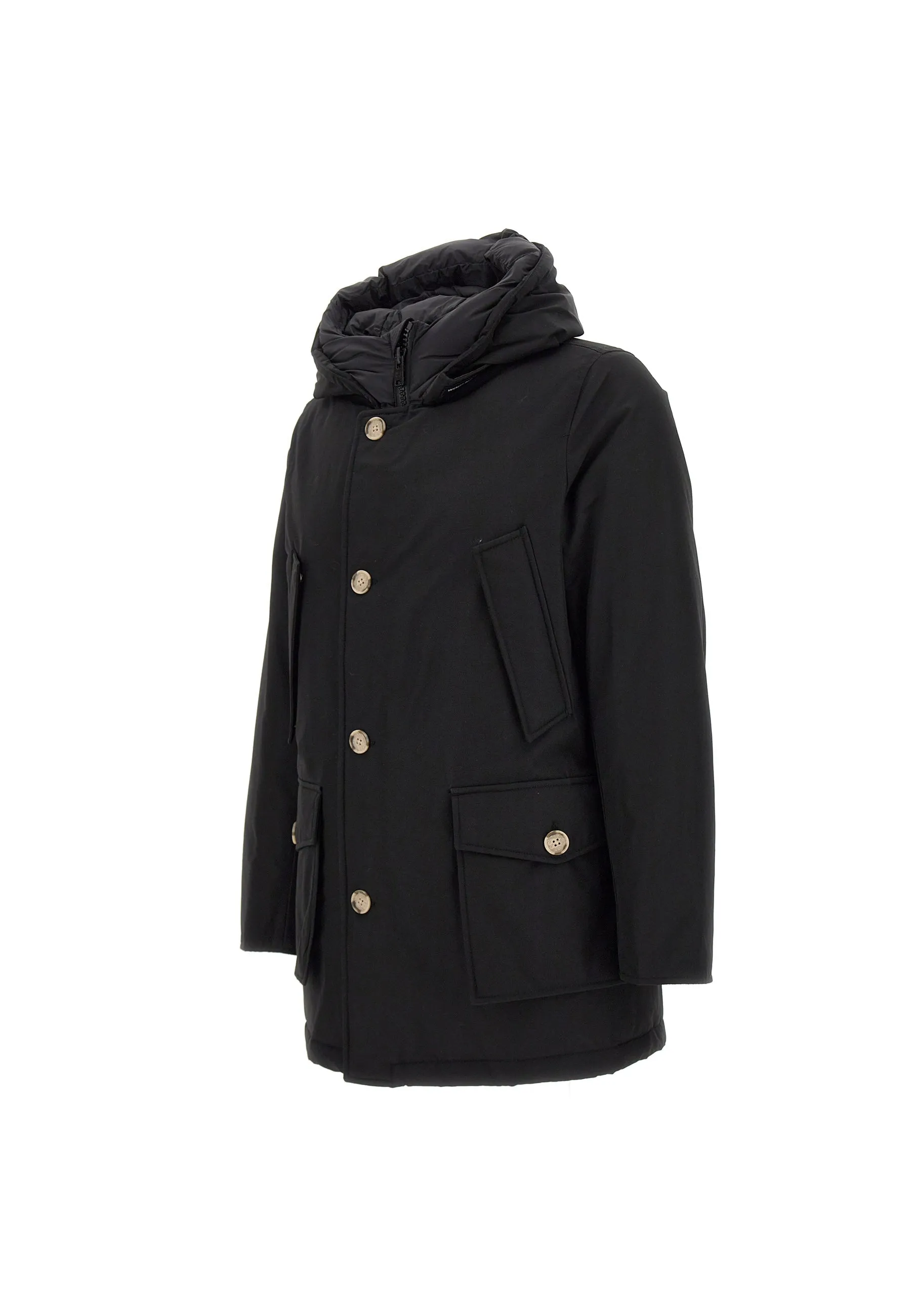 Arctic Parka Black Down Coat