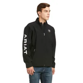 ARIAT MEN’S TEAM  SOFTSHELL JACKET BLACK