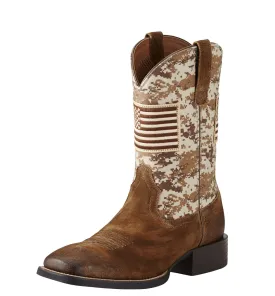 Ariat Sport Patriot Western Square Toe Boot