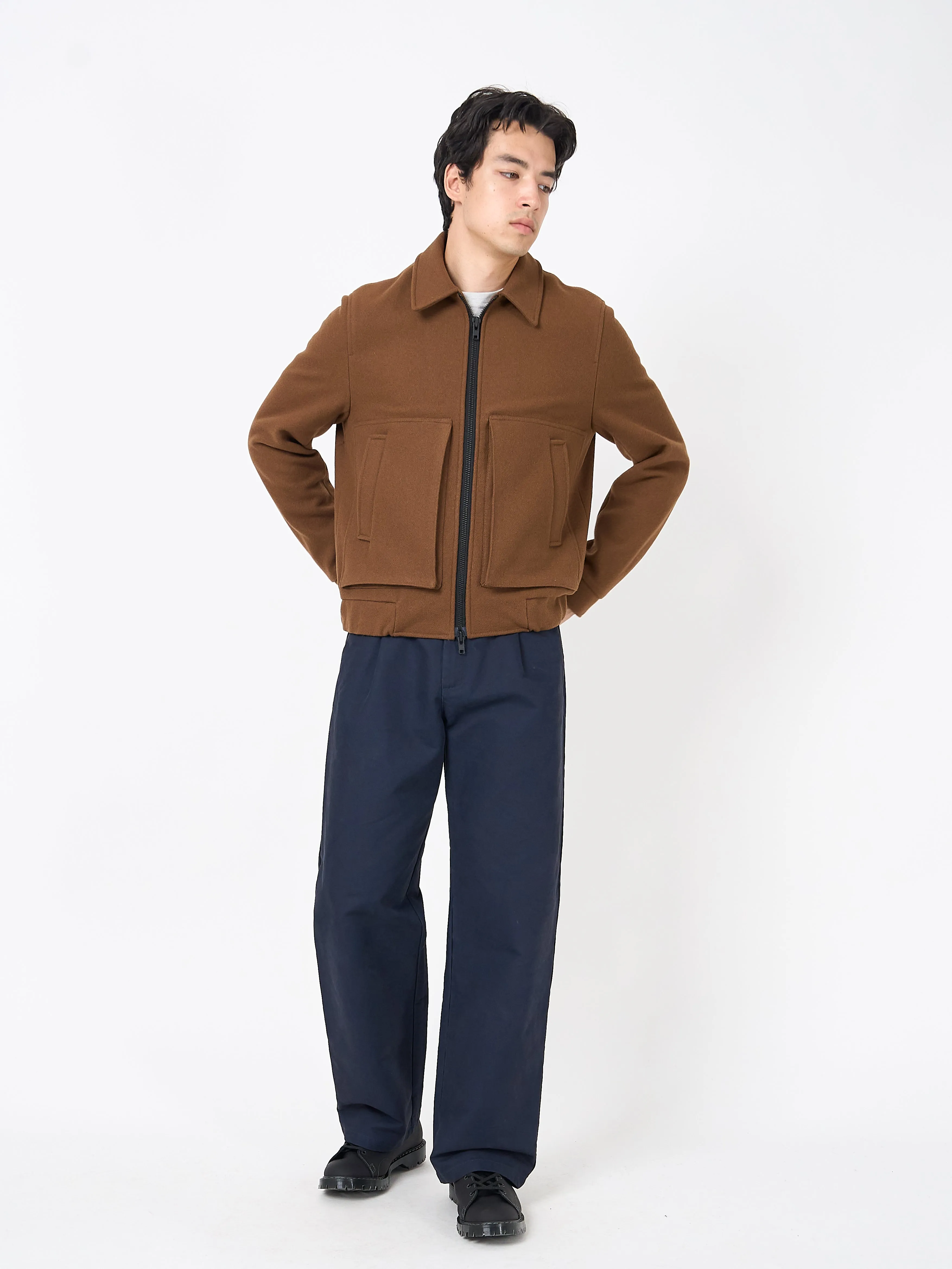 Arlington Bomber Jacket Mosedale Tawny Brown