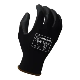 Armor Guys 06-012 13 Gauge Duty Work Glove, Black, 12 Pairs