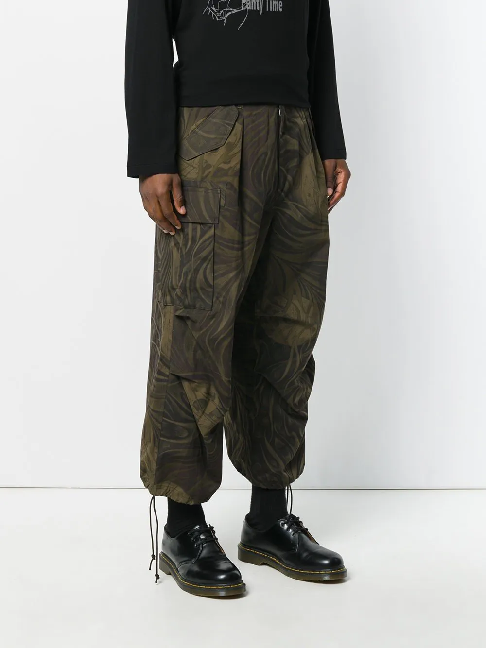 Army Pants Print Cargo