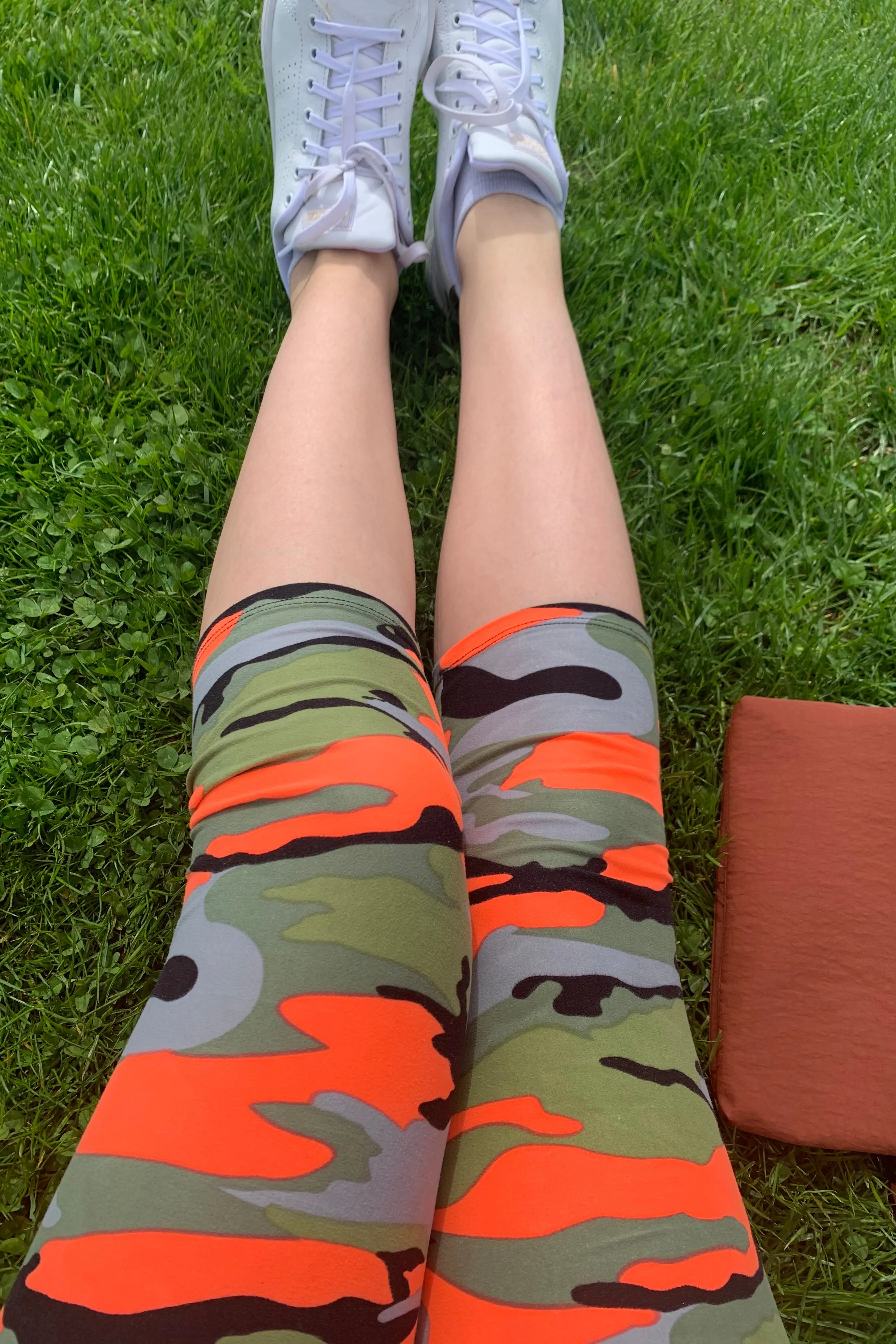 Army Print Capris