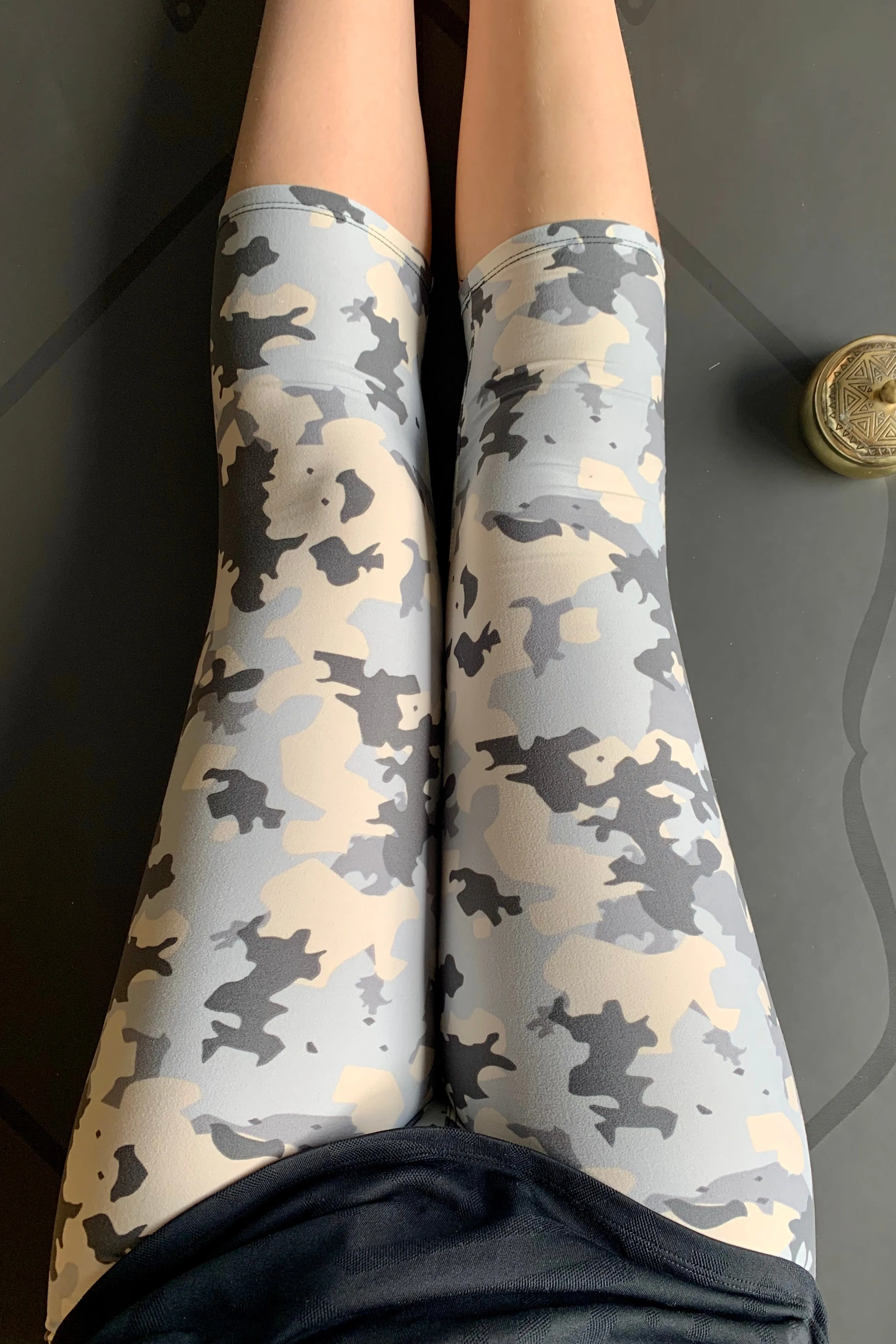 Army Print Capris