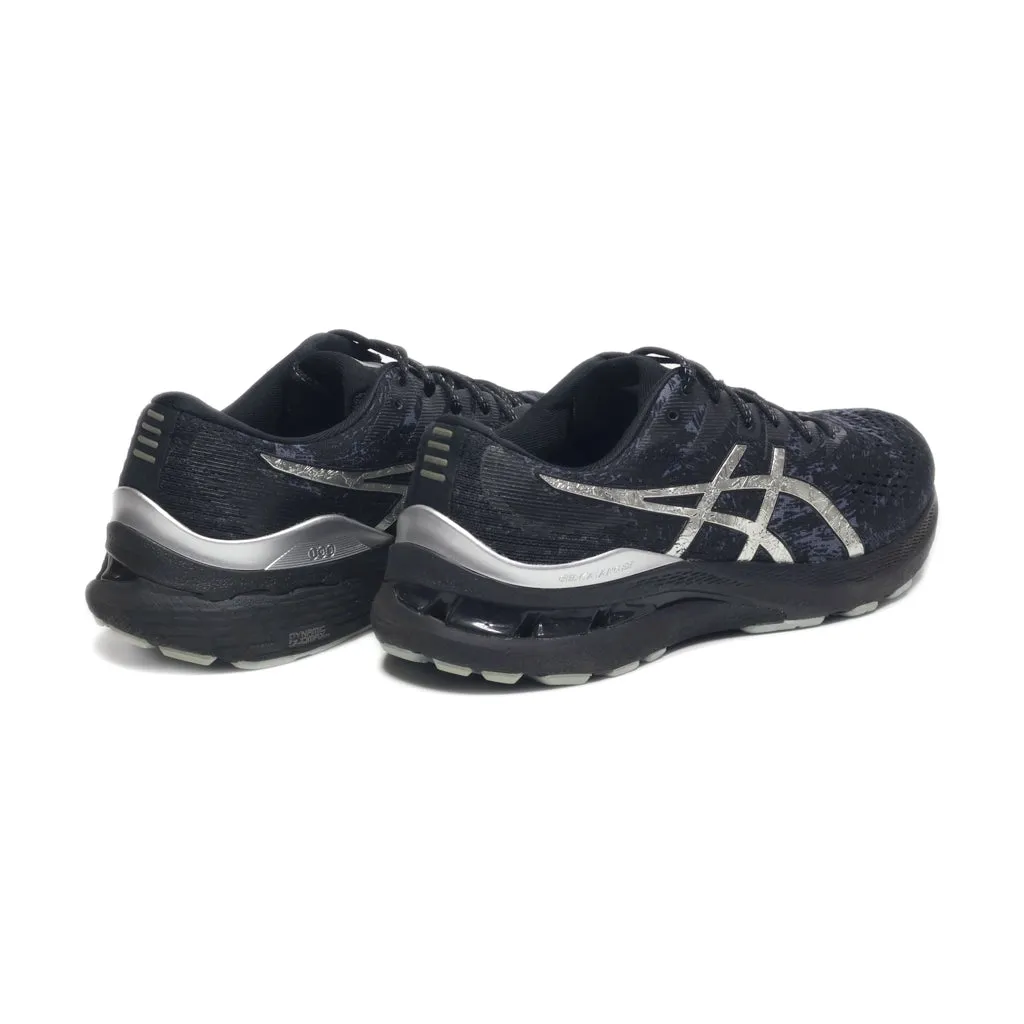 Asics Gel Kayano 28 Sport Shoes Leather Black Colour For Men