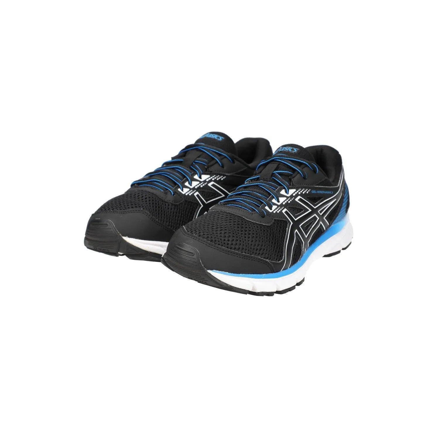 Asics Gelwindhawk 3 Running Sport Shoes Fabric Black Colour For Men