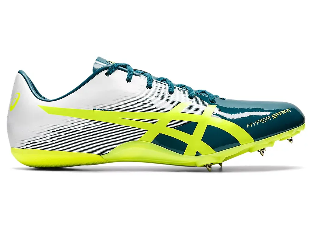 ASICS Hyper Sprint 7 - Mens - Velvet Pine/Safety Yellow