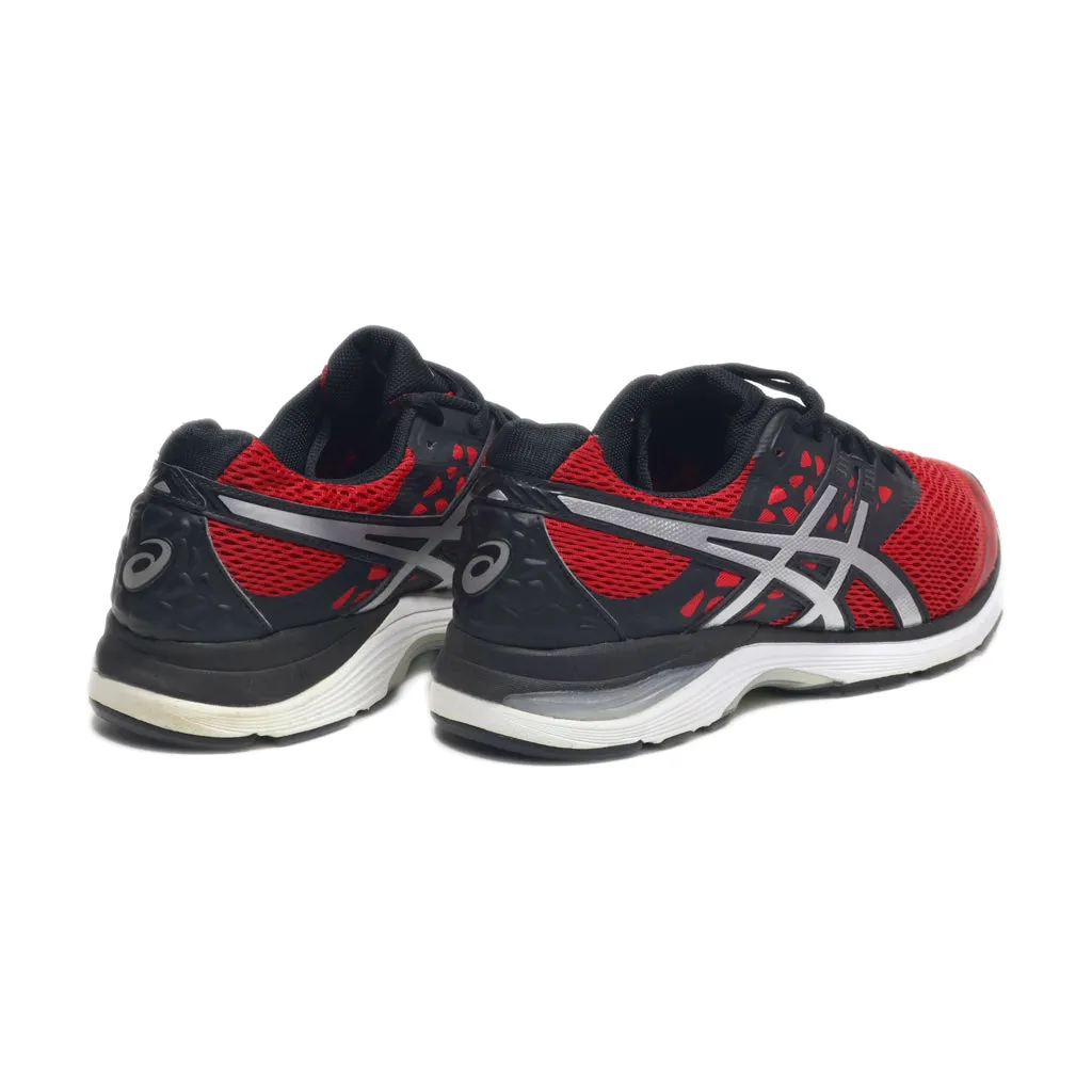 Asics Sport Shoes Leather Red Colour For Men