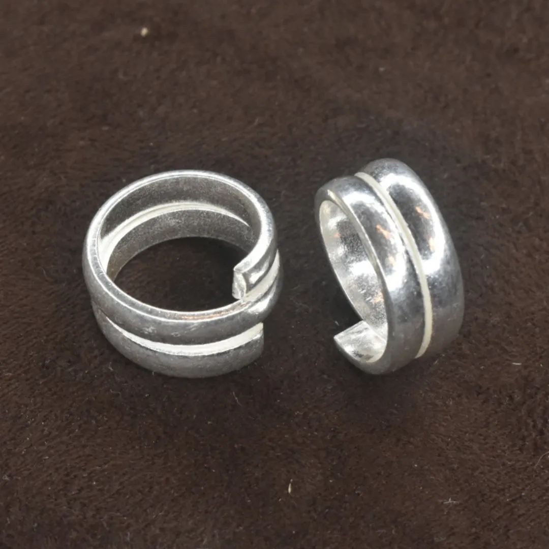 Asp Pure Silver Toe Rings