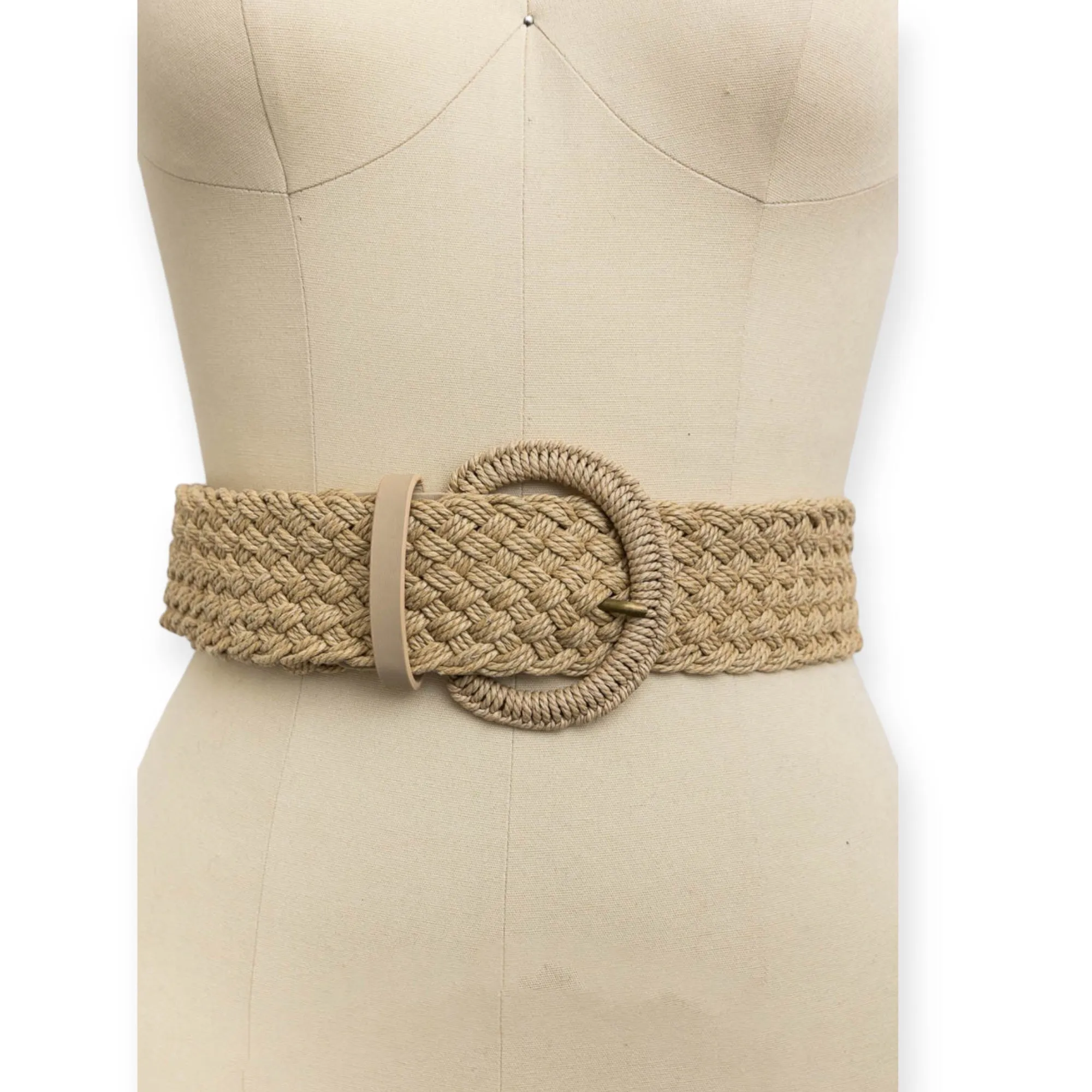 Aspen Woven Braided Belt