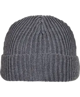 Asphalt - Recycled yarn fisherman beanie