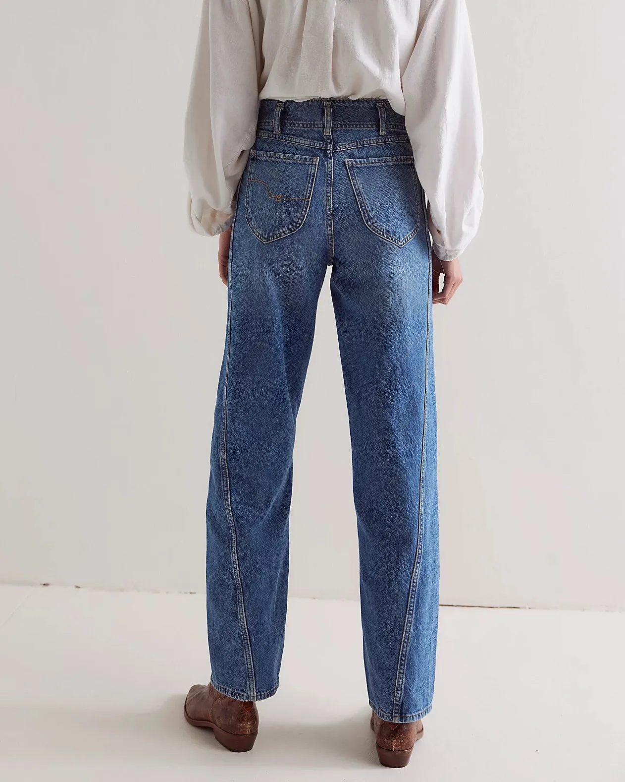 Aster Straight Denim by Free People