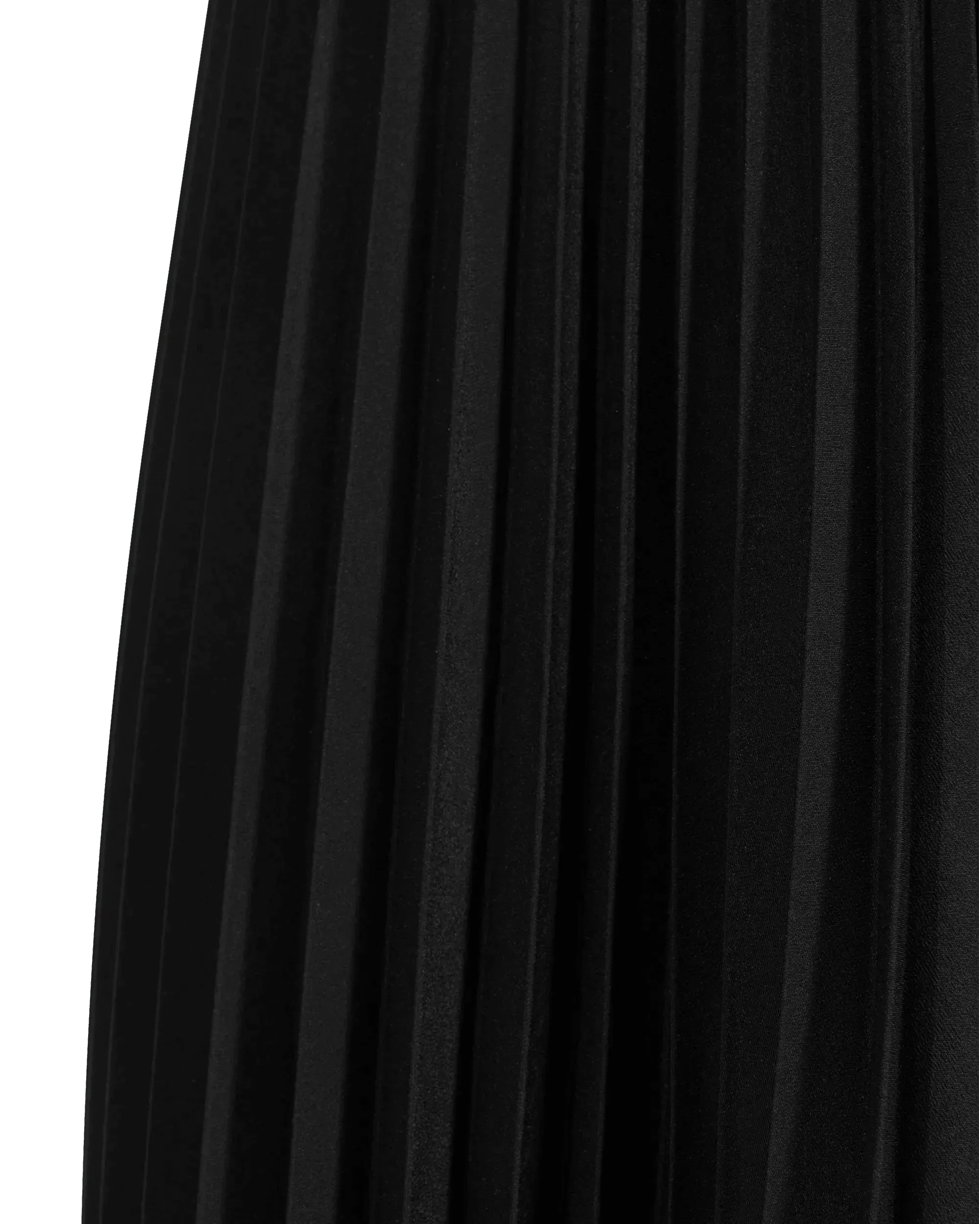 Asymmetric Pleated Skirt