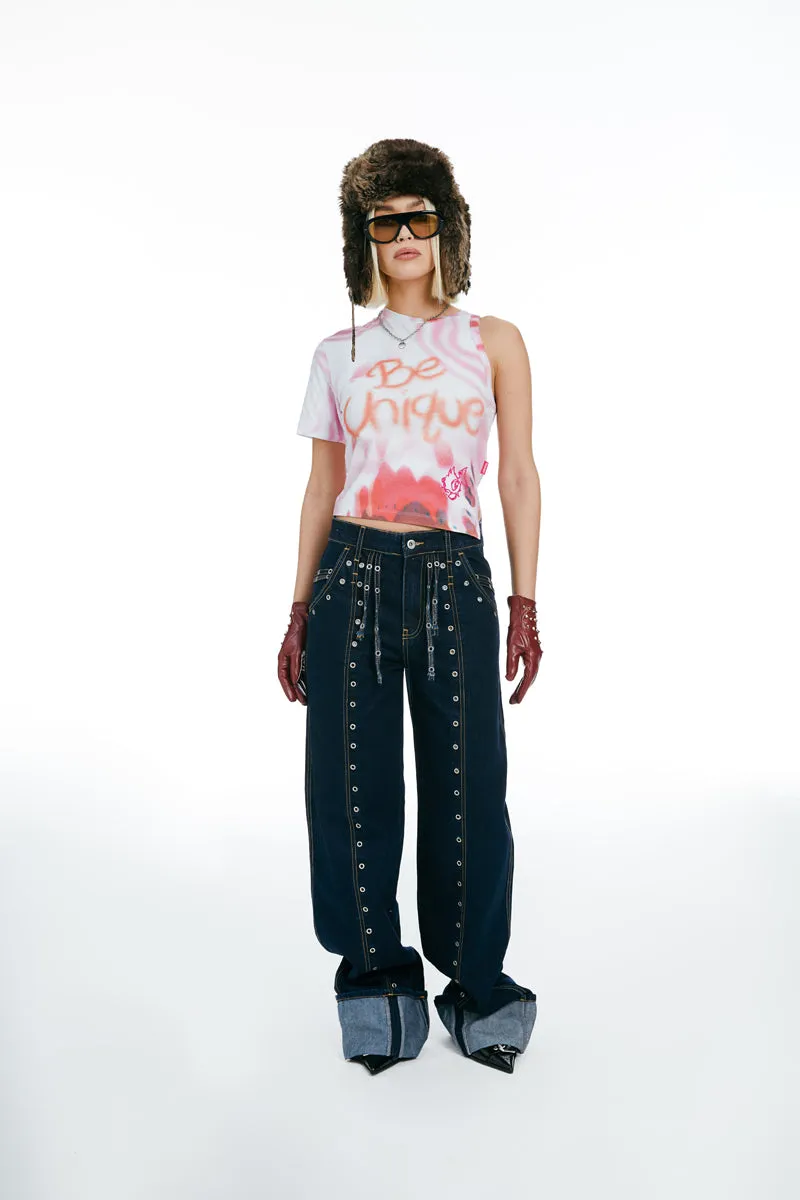 Asymmetric Punky T-shirt