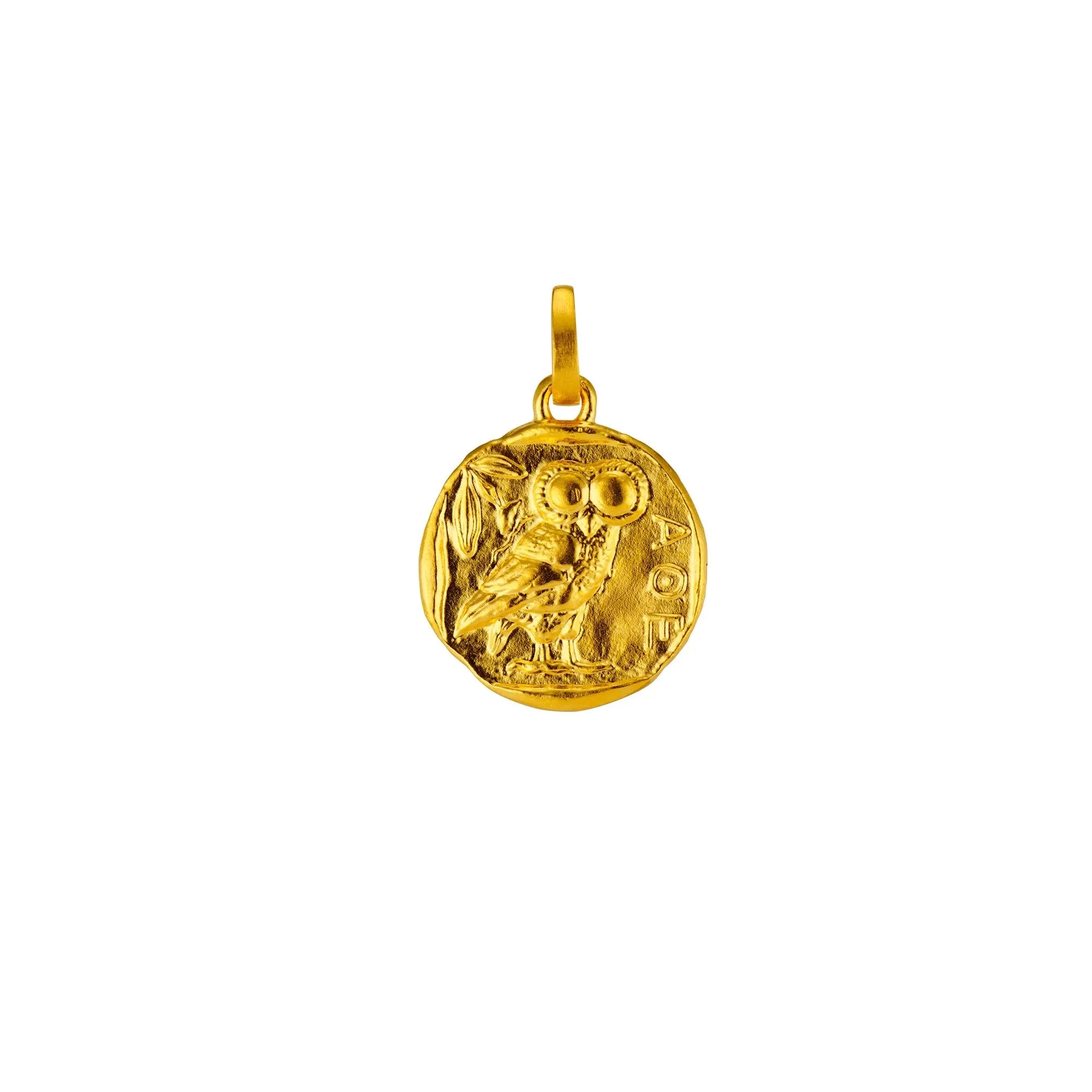 Athenian Owl Pendant