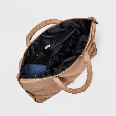 Athleisure Soft Puff Weekender Bag - A New Day