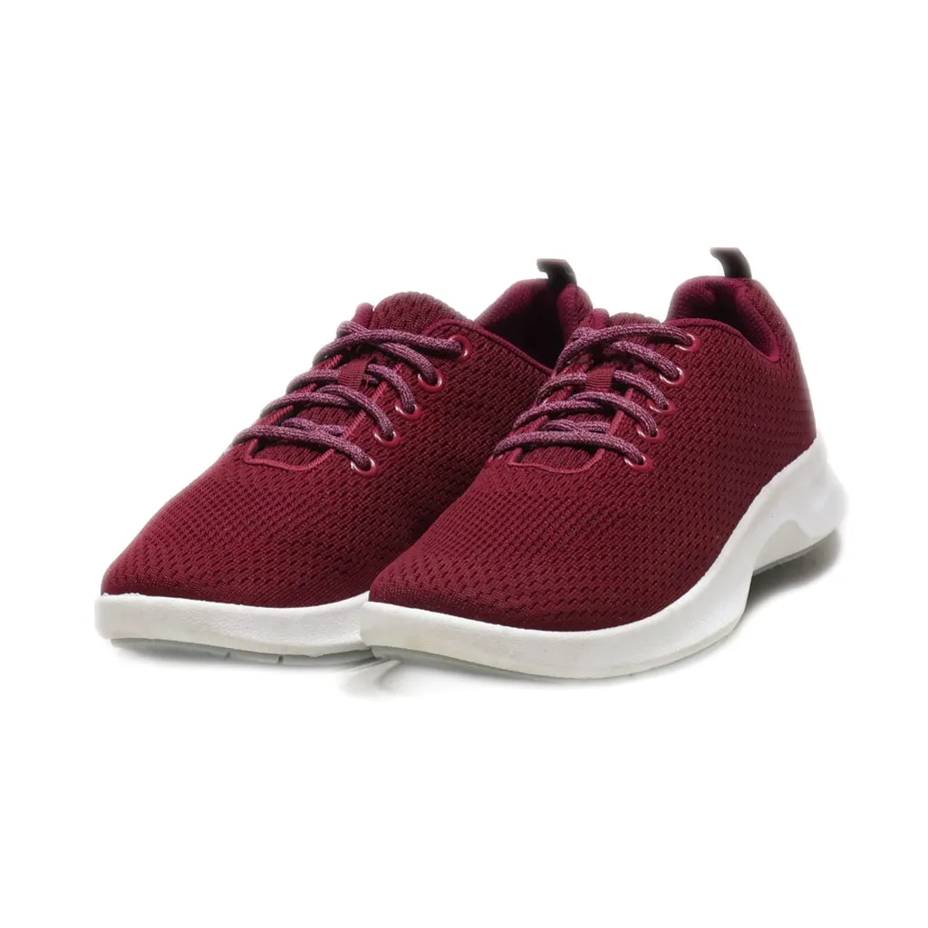 Athletic Sport Shoes Fabric Maroon Colour For Men