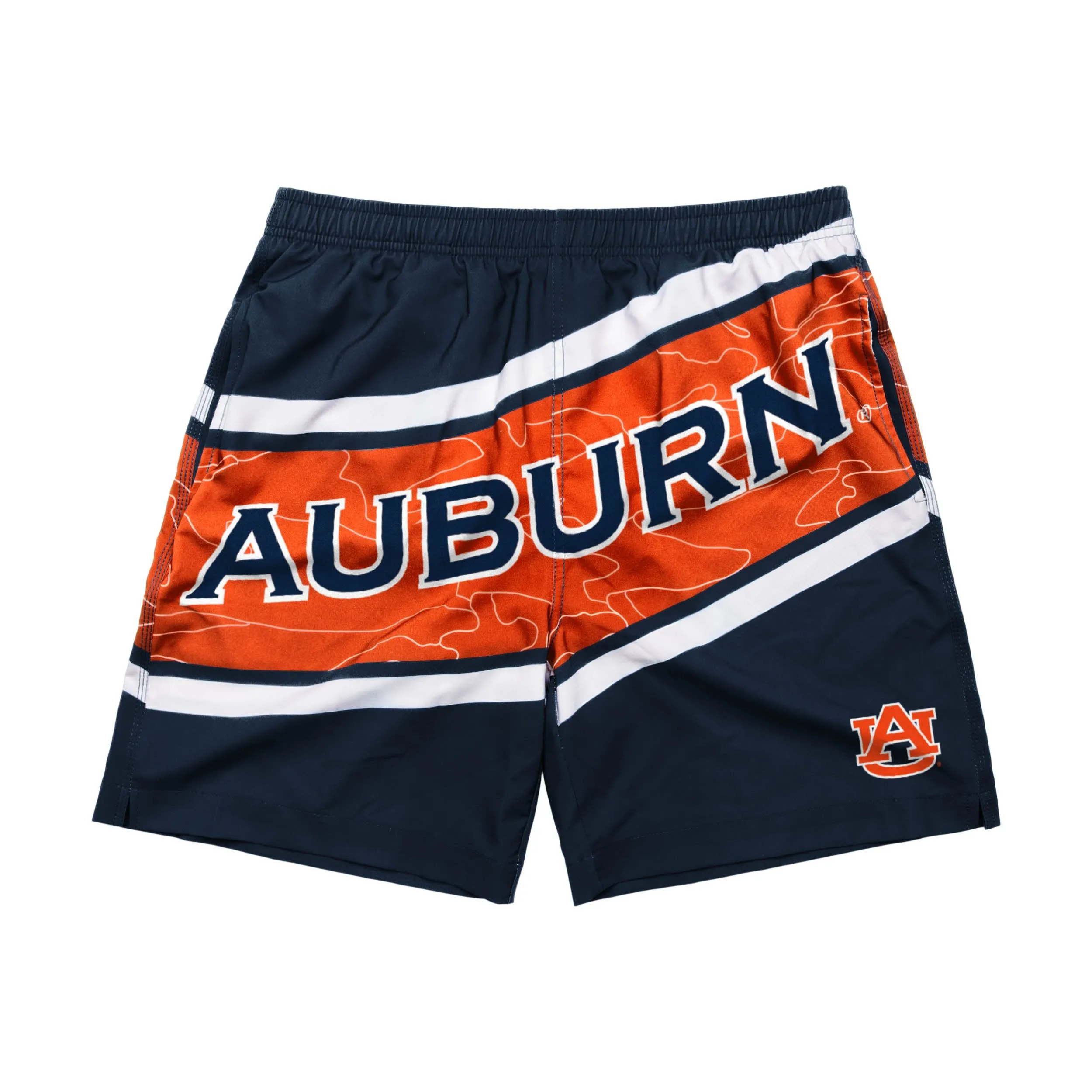 Auburn Tigers NCAA Mens Big Wordmark Swimming Trunks