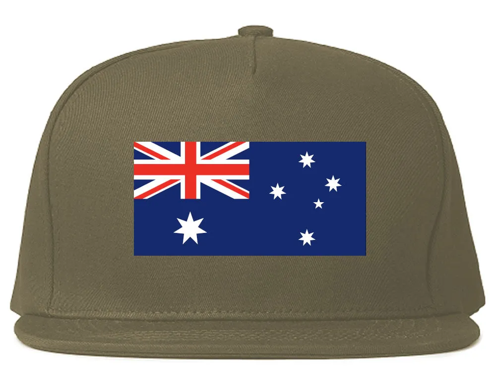 Australia Flag Country Printed Snapback Hat Cap