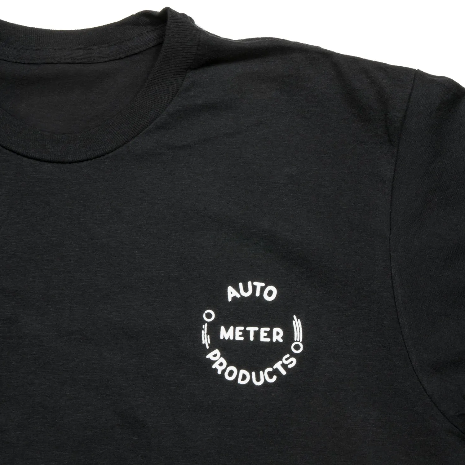 AutoMeter 0423M T-SHIRT; ADULT MEDIUM; BLACK; VINTAGE