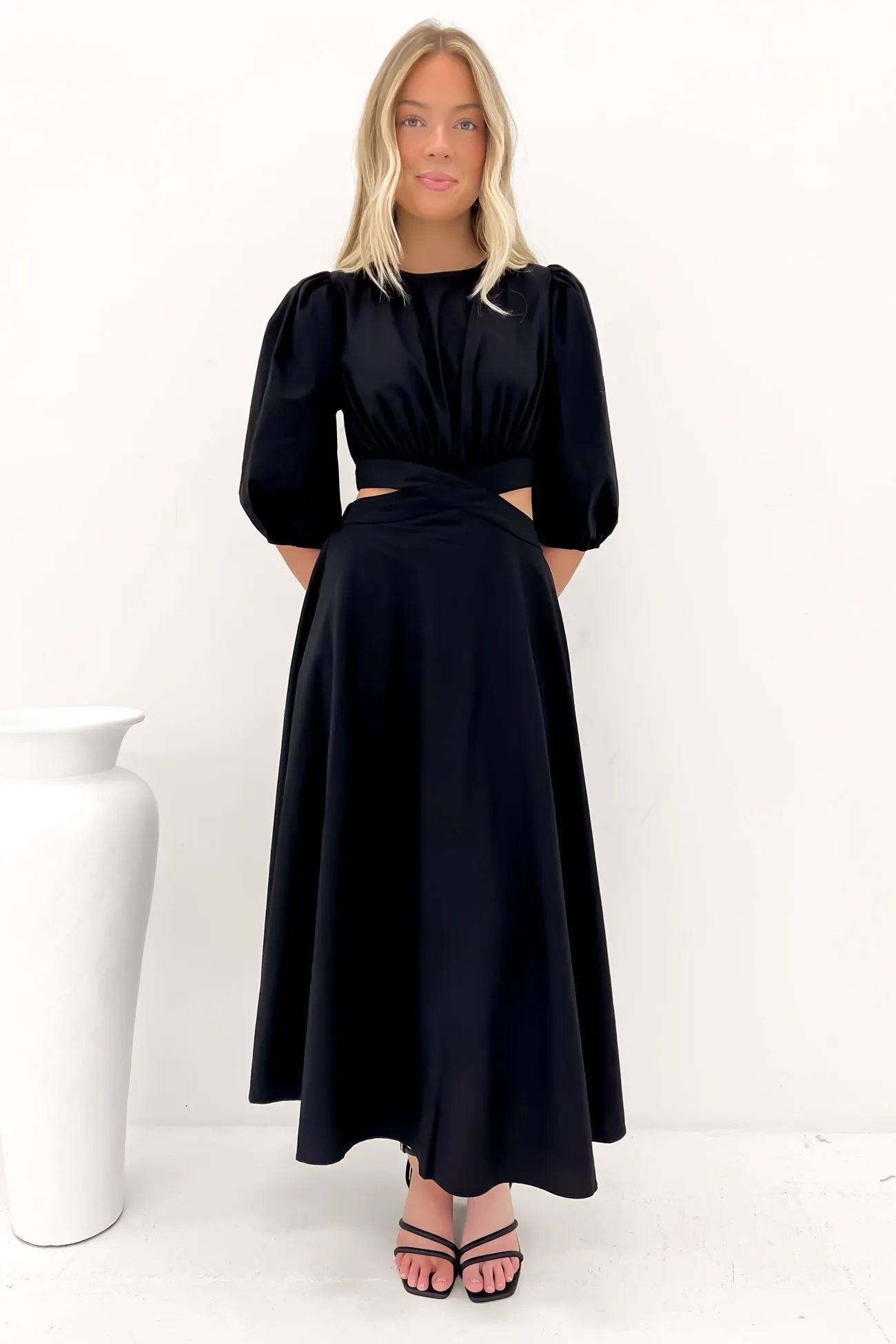 Ava Maxi Dress Black