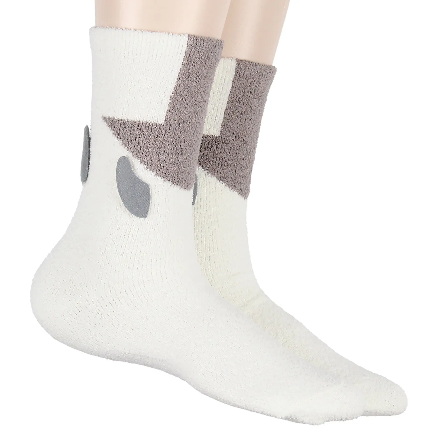 Avatar The Last Airbender Appa Flying Bison Manatee Fuzzy 3D Adult Crew Socks