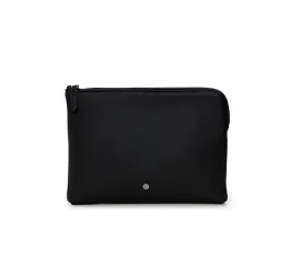 Avax Leather Notebook Case Black