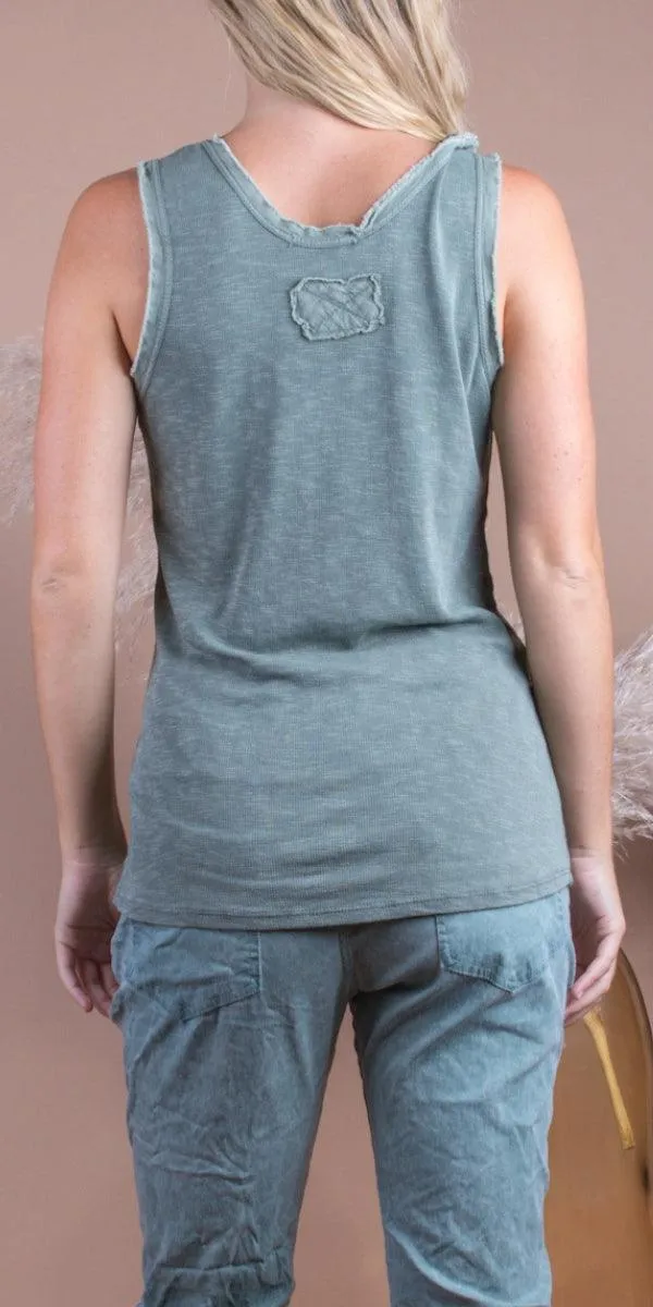 Avena Cotton Tank