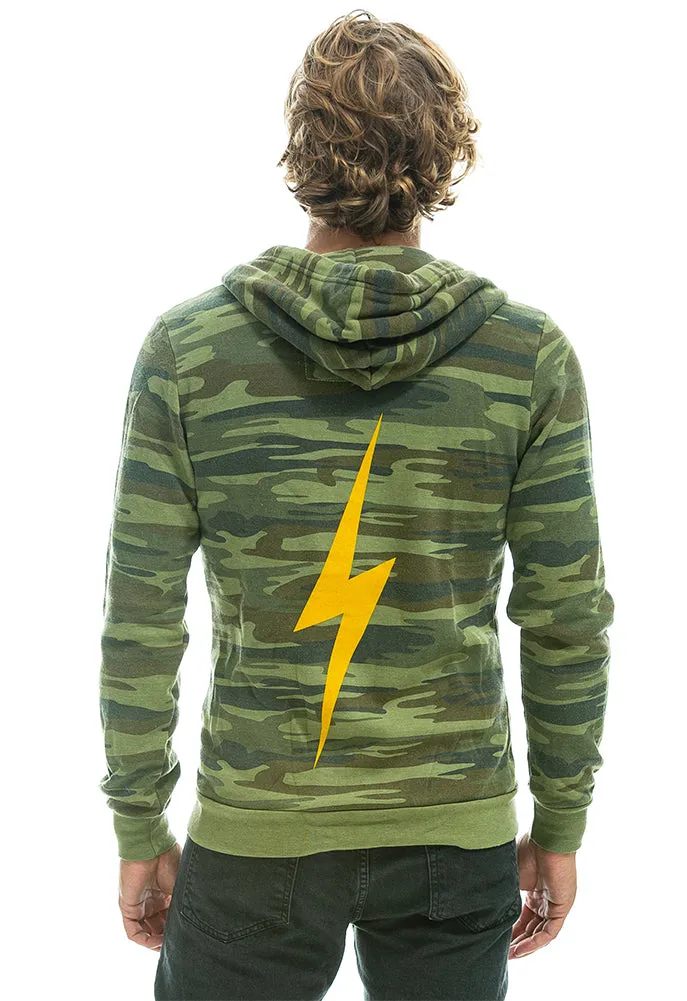 Aviator Nation Bolt Zip Hoodie in Camo