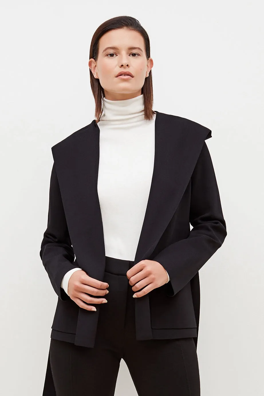 Axam Turtleneck - Organic Ribbed Pima Cotton :: Ivory