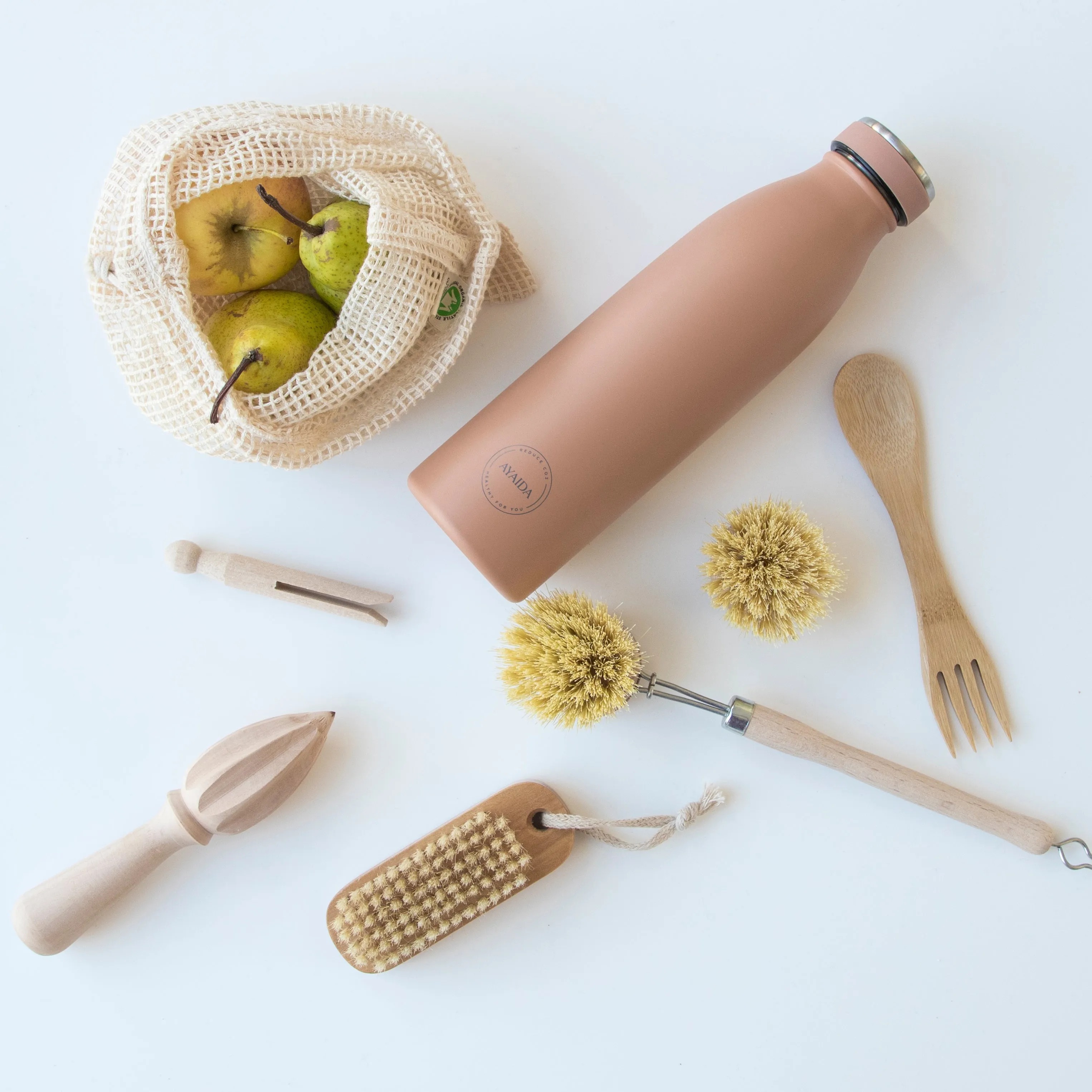 Aya&Ida Reusable Bamboo Spork