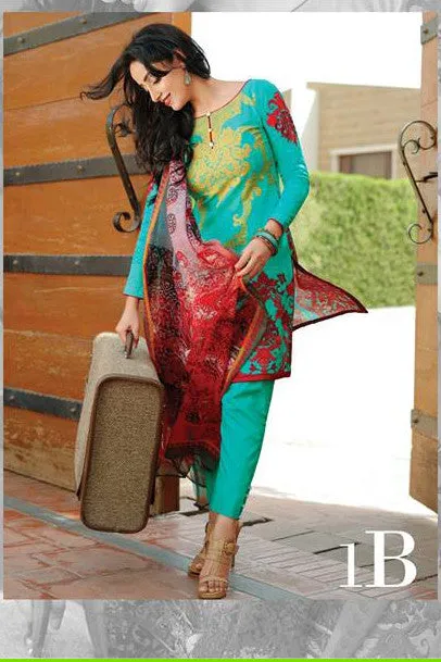 Ayesha Zara Eid Collection By Al Zohaib – 1B