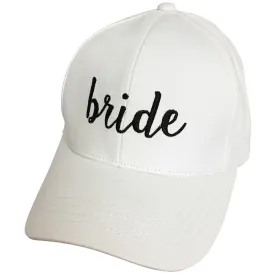 BA-2017 C.C Bride White Black Cap