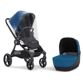 Baby Jogger City Sights Bundle - Stroller   Carrycot   Weather Shield   Belly Bar - Deep Teal