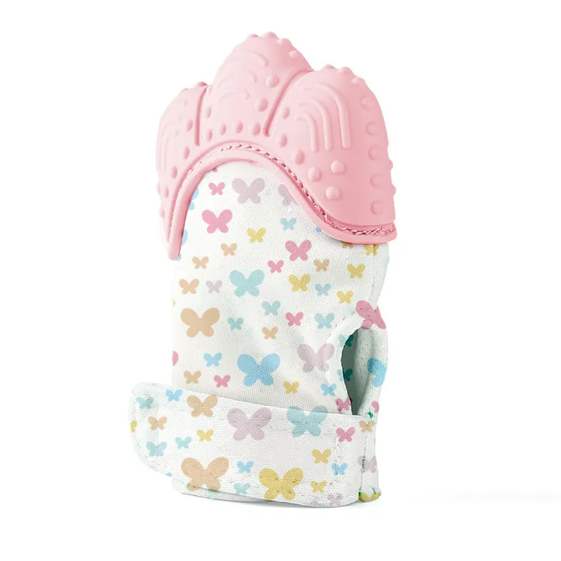 Babyjem Baby Tooth Scarifying Gloves Butterfly, 3  Months