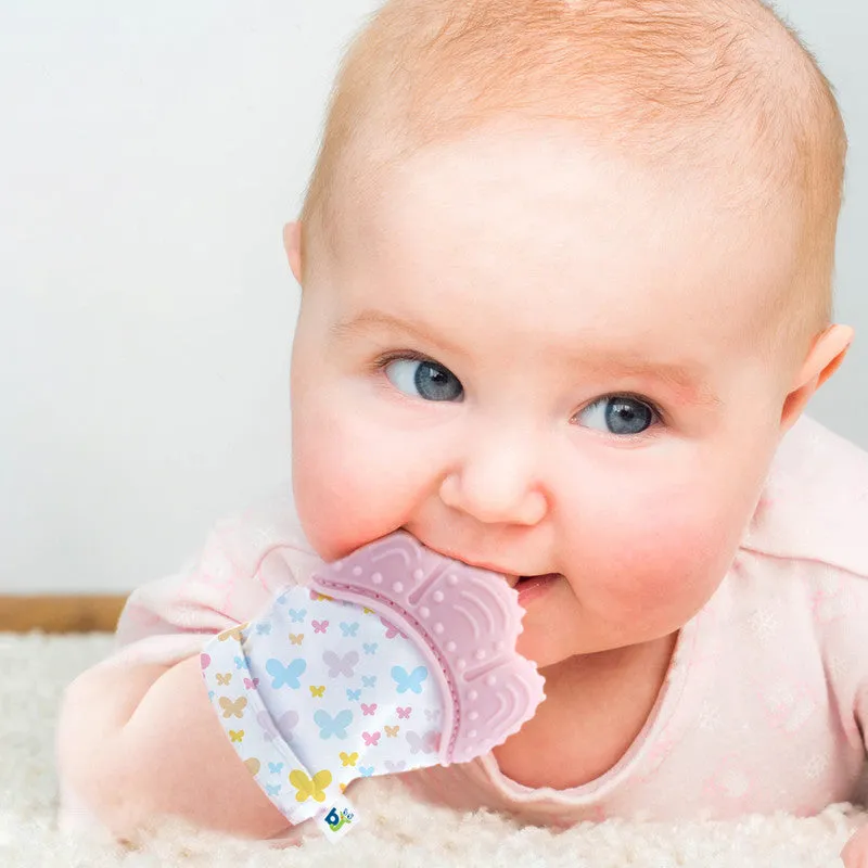 Babyjem Baby Tooth Scarifying Gloves Butterfly, 3  Months