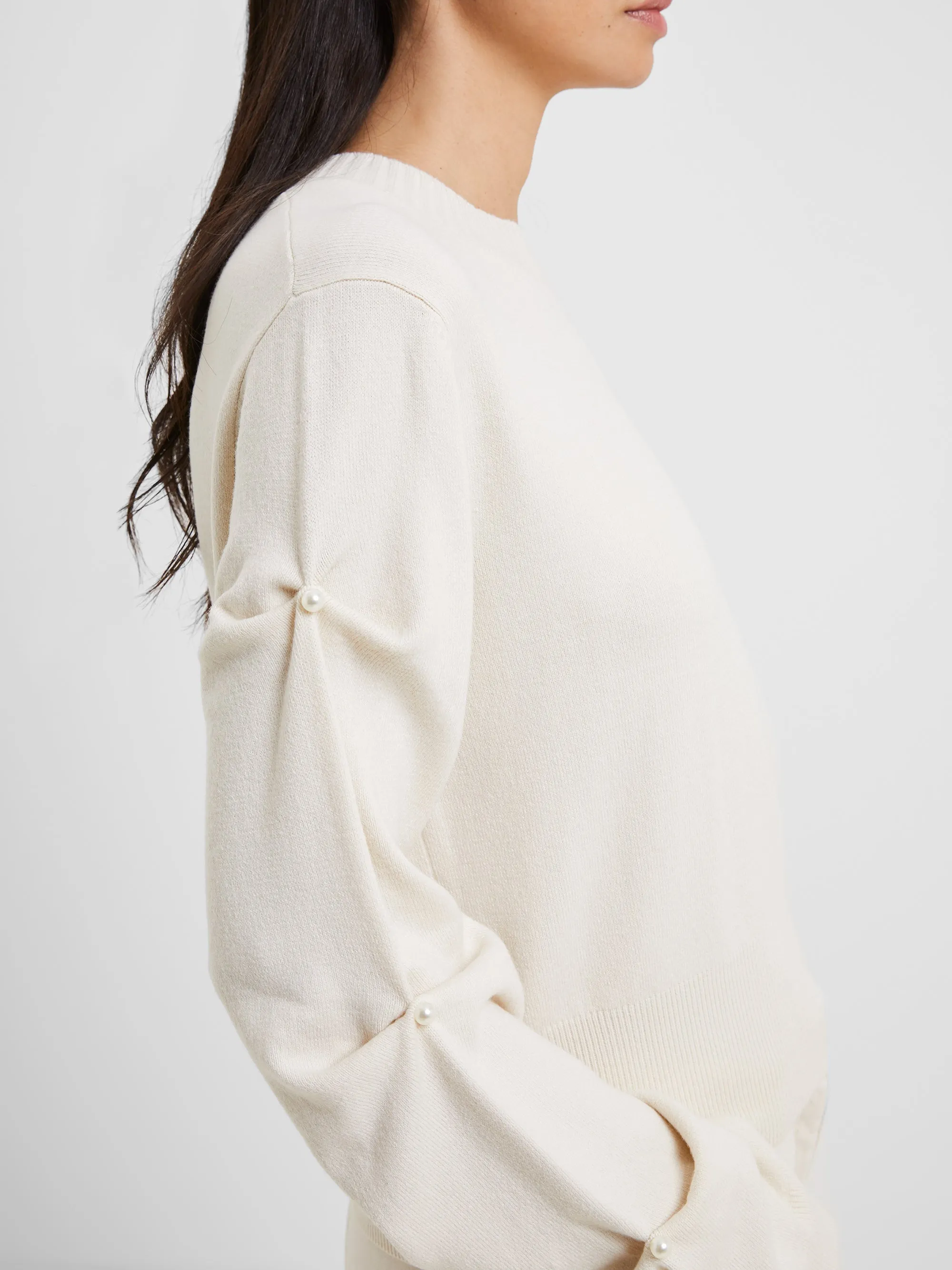 Babysoft Pearl Sleeve Jumper