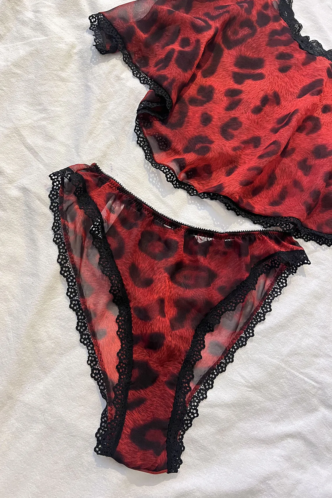 BACK IN STOCK! Leopard Print Camisole Set (only 3 available- any size)